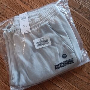 Abercrombie Light Gray Sweatpants 17/18